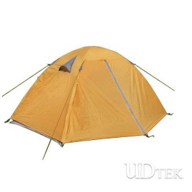 High Quality Mountain 190T double-door double extension aluminum pole camping tent UDTEK01553